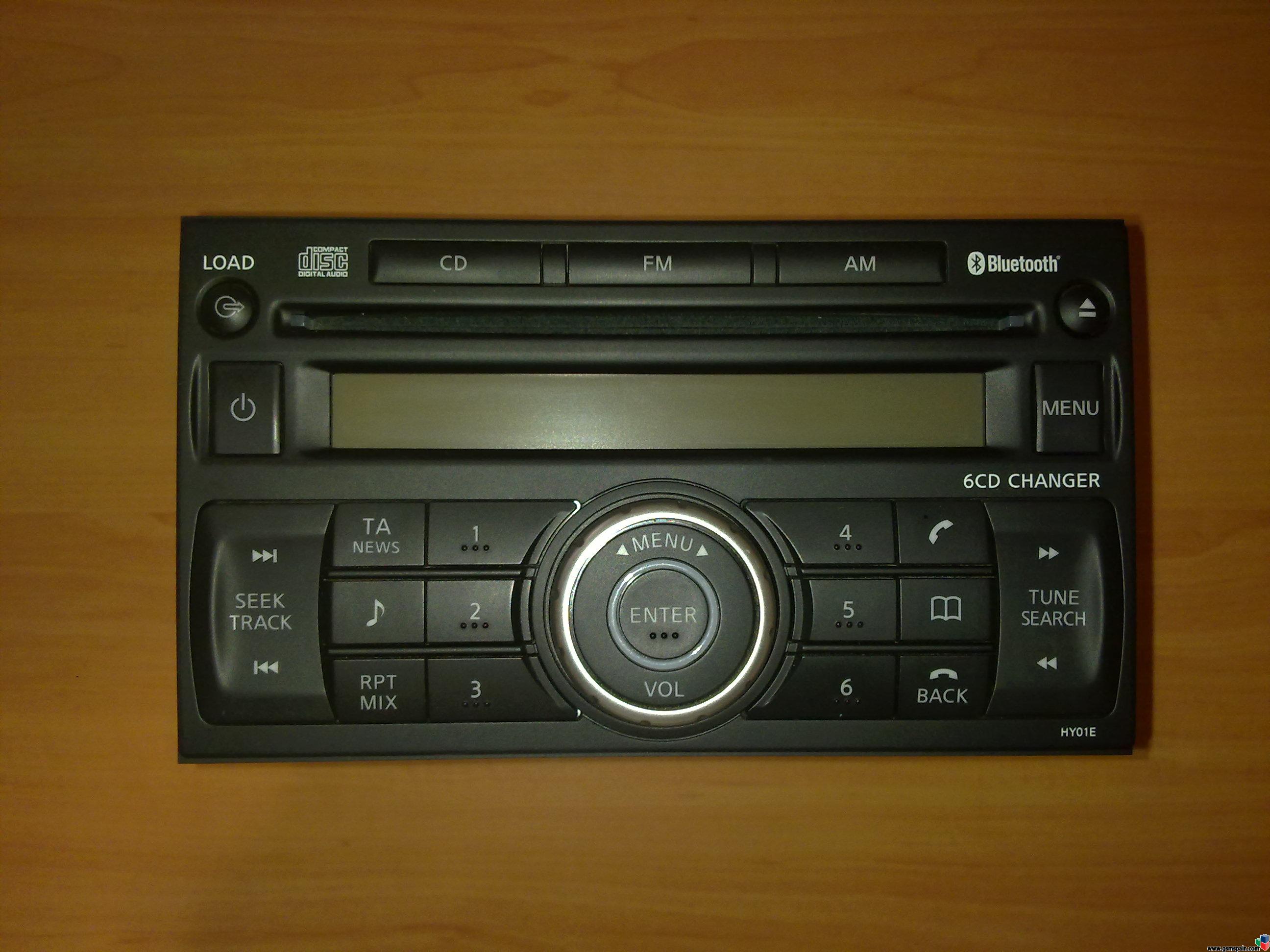 Nissan qashqai radio bluetooth