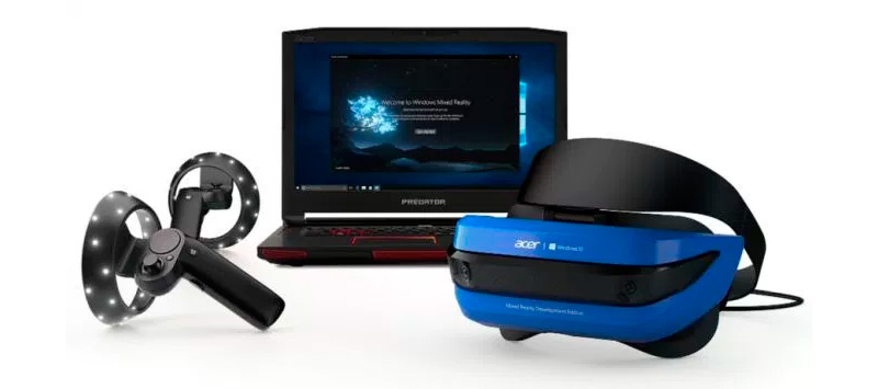 Acer y HP sern los primeros partners de Windows Mixed Reality Headsets