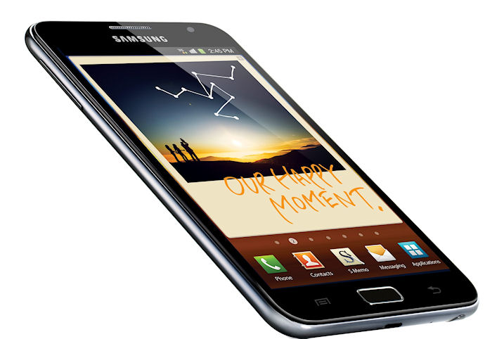 Samsung Galaxy Note, ms de un milln de unidades distribuidas