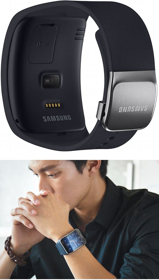 Nuevo Gear S de Samsung, un reloj curvo y con 3G