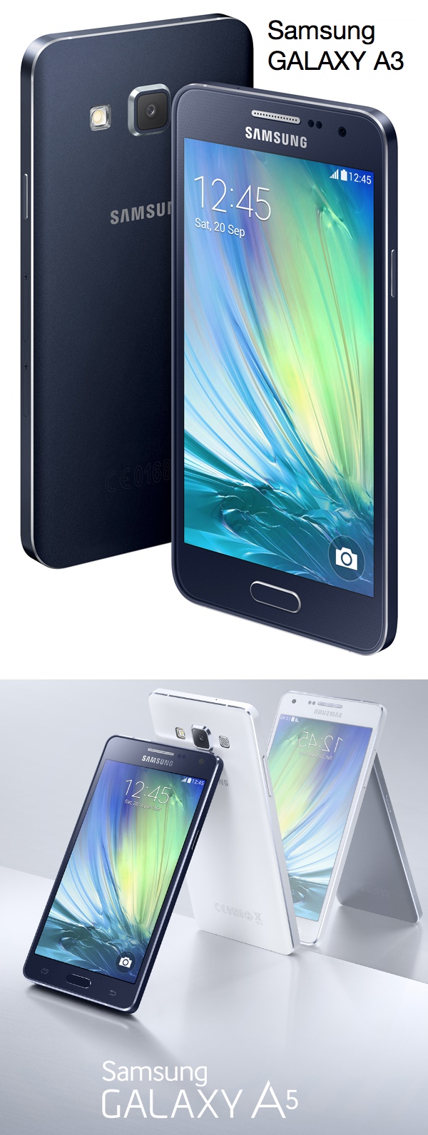 Samsung presenta los nuevos Galaxy A5 y A3