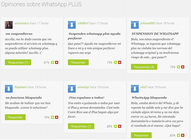 WhatsApp bloquea 24 horas a los usuarios de WhatsApp Plus