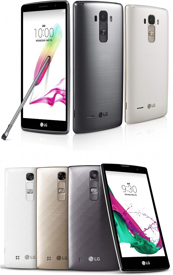 LG anuncia los nuevos G4 Stylus y G4c