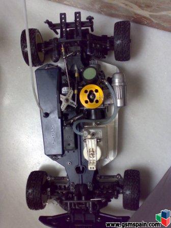 Coche RC Gasolina Kyosho 1/10, 2,1 cc