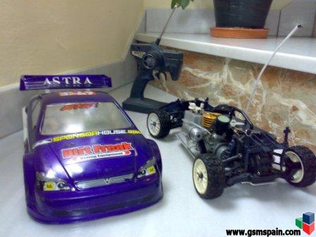 Coche RC Gasolina Kyosho 1/10, 2,1 cc