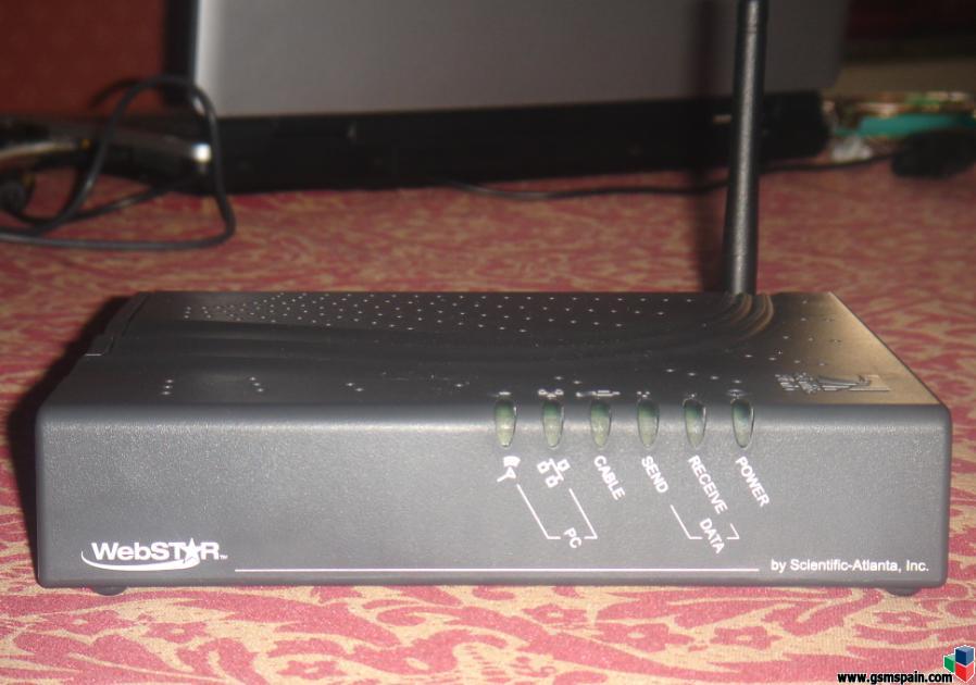 Vendo cable-modem / router WIFI para ONO (marca WerbSTAR) 25  G.I!!!