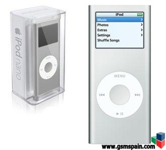 Apple ipod nano silver 4g NUEVO con REGALO