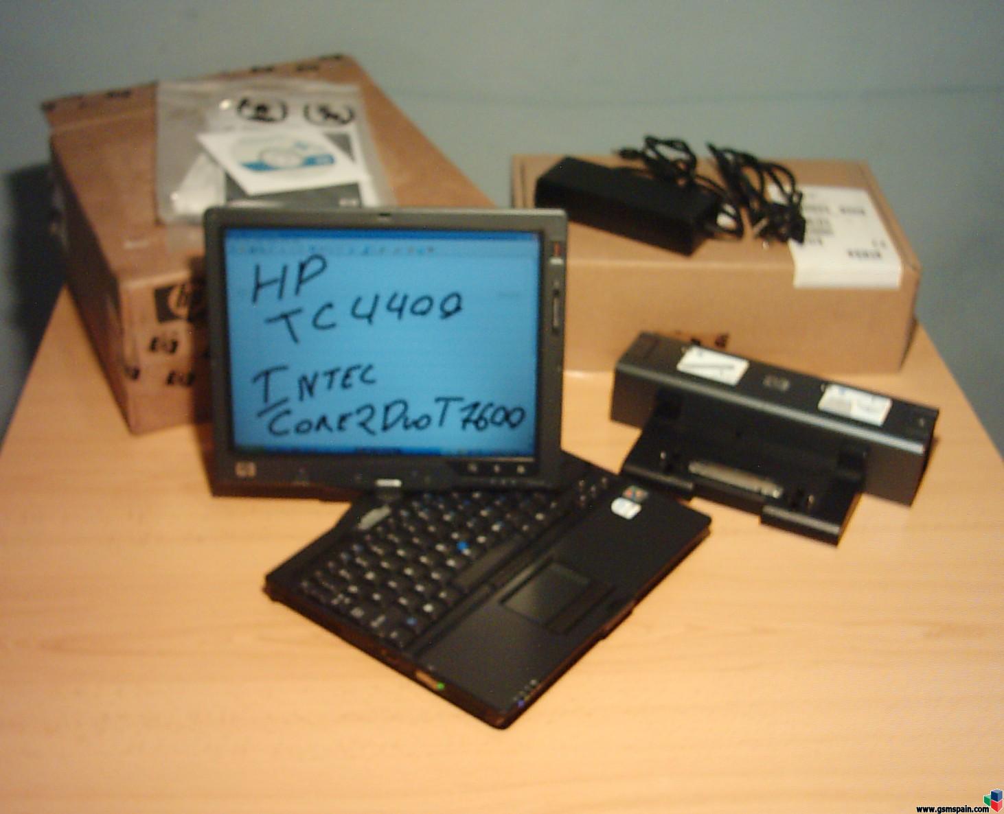 Tablet PC HP TC4400 - Intel Core 2 Duo T7600 - 2GB RAM - Docking Station  GARANTA!!!