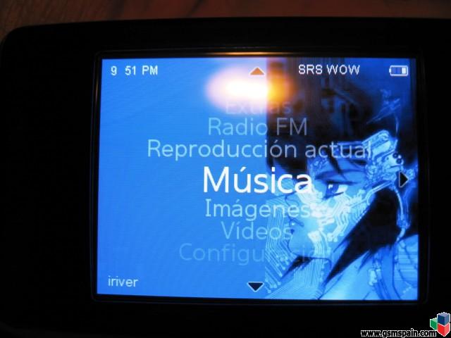 Vendo MP4 Iriver Clix 2 4 Gigas