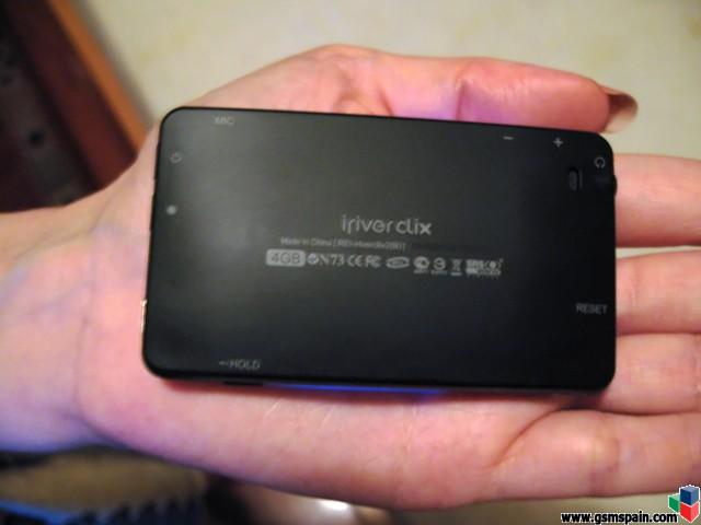 Vendo MP4 Iriver Clix 2 4 Gigas