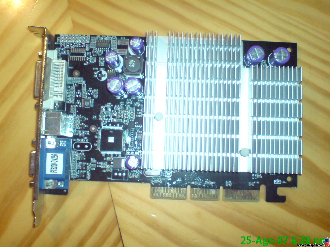 Vendo t.grafica AOpen Aeolus FX5200-DV256 256MB