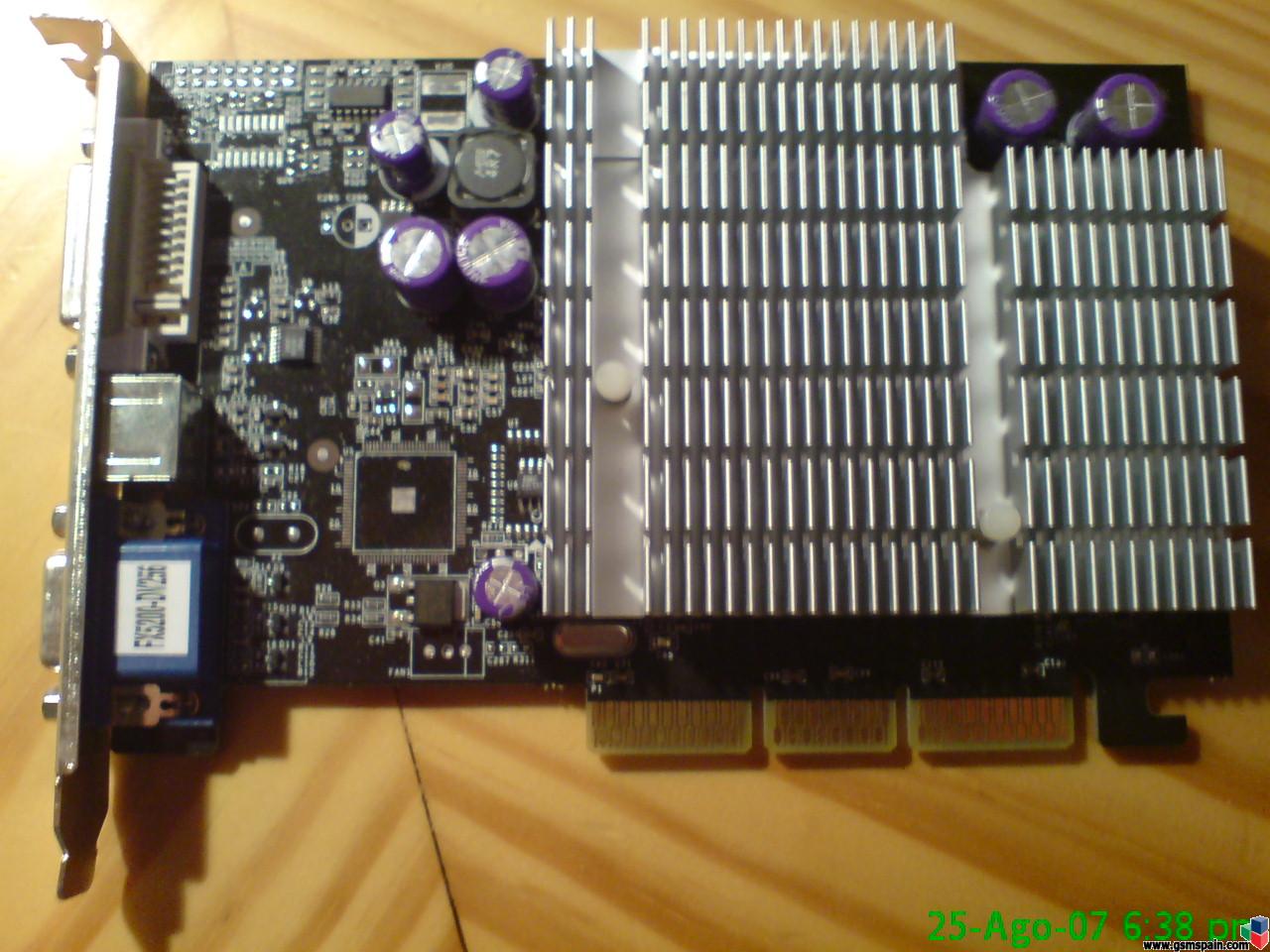 Vendo t.grafica AOpen Aeolus FX5200-DV256 256MB