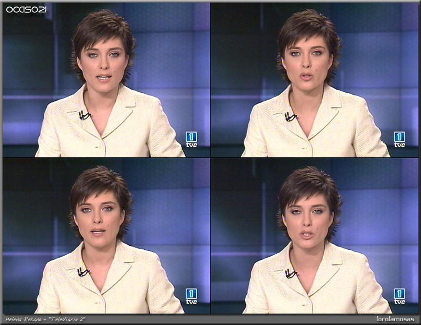Helana Resano (presentadora telediario TVE) 10 collages