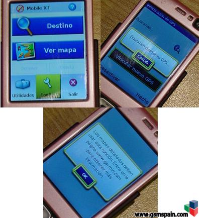 Garmin funcionando con GPS interno del N95!!!