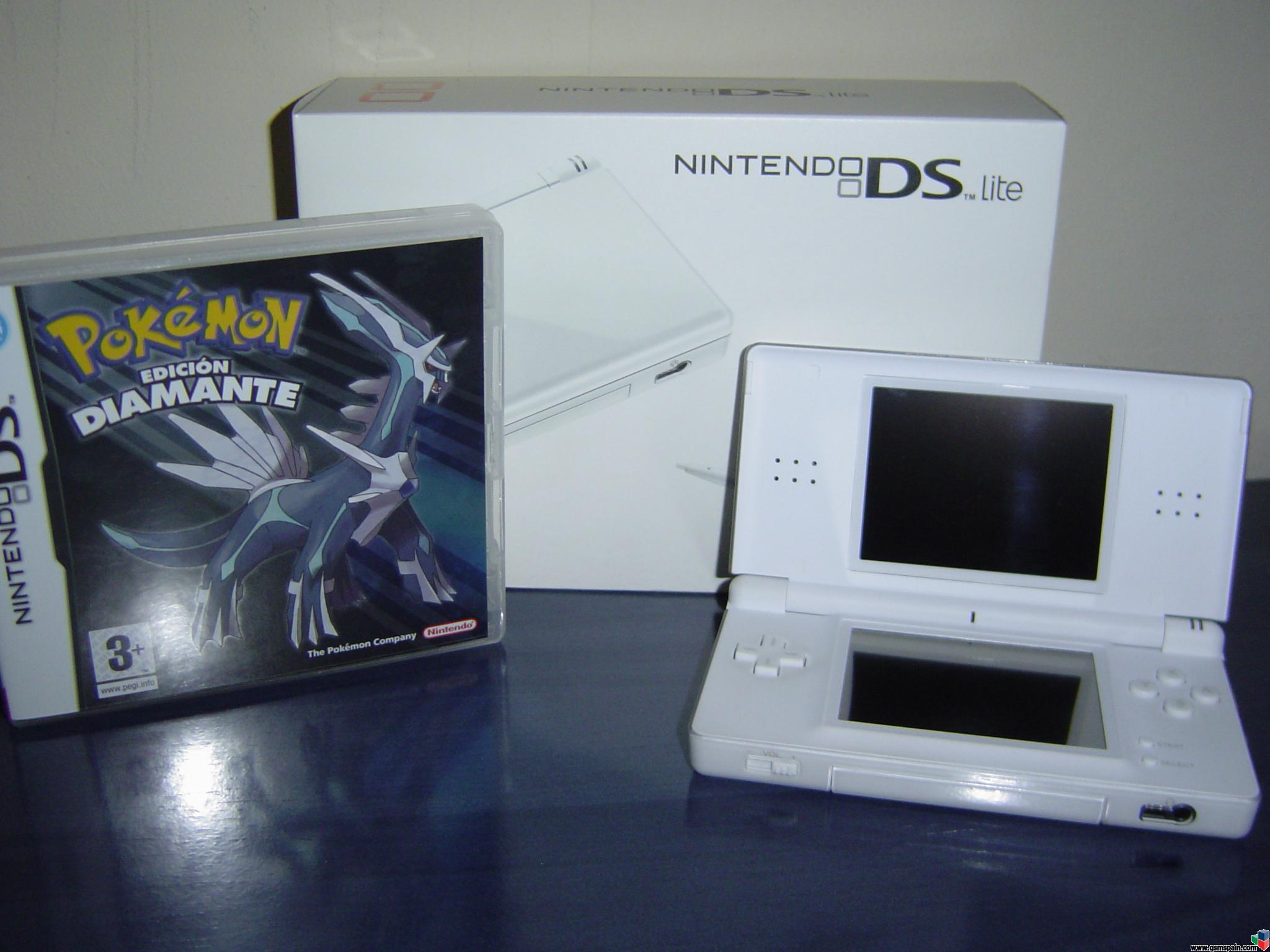 (*"Vendo"*) Nintendo DS Lite + Pokemon Diamante !! 130 G.I