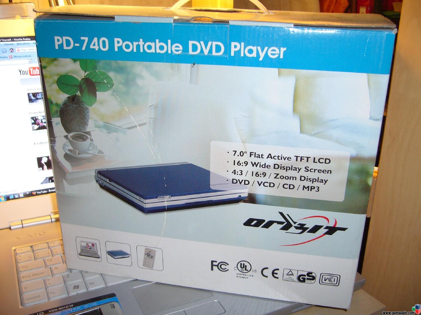 Vendo portable DVD player 7"