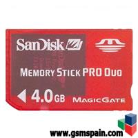 Memory Stick  Pro Duo 4 Y 8 Gb  Originales Sandisk - Preciazo!!!!