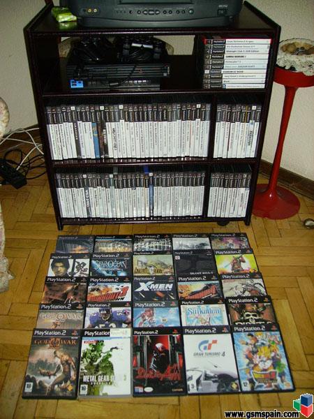 PS2 + MatrixInfinity + HD + 120 Juegos (portadas a color)