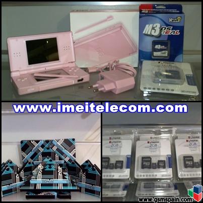 Ndslite Nueva + Cartucho M3dsreal + Microsd 2 Gb [189 ]