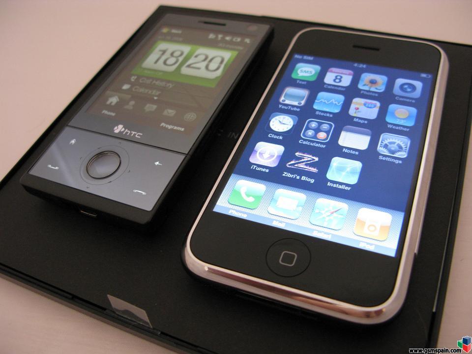 *  * * * *  HTC TOUCH DIAMOND * * * * * (vs iPhone)