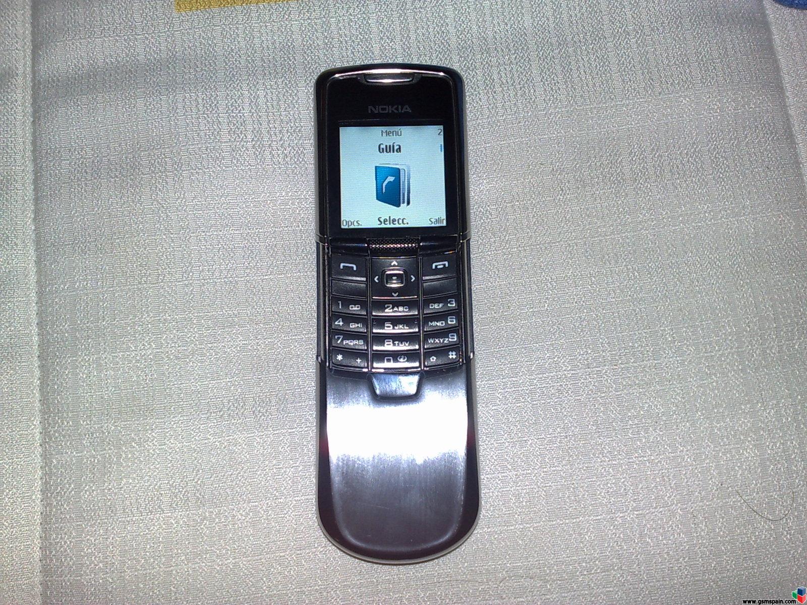 Nokia 8800 Silver en perfecto estado con caja, etc.