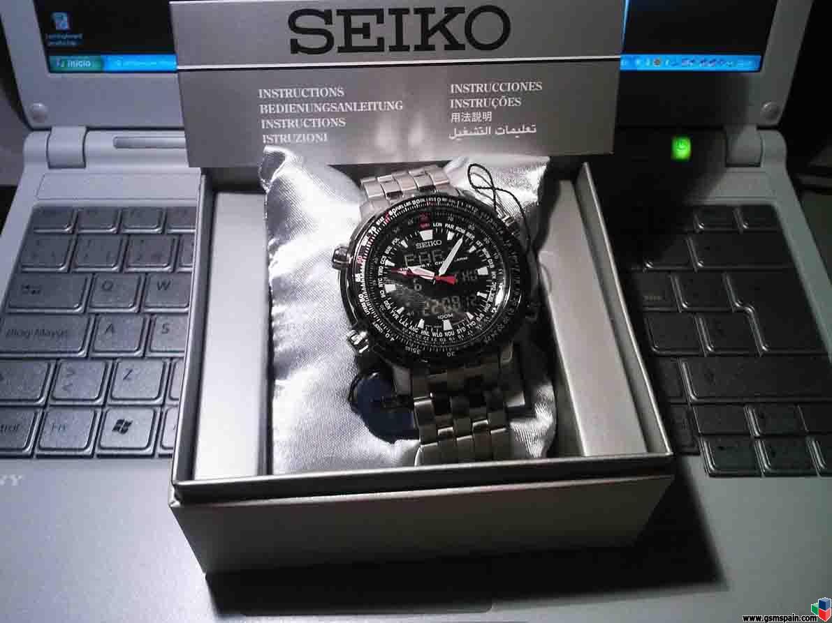 Seiko SNJ017 Flightmaster venta //cambio