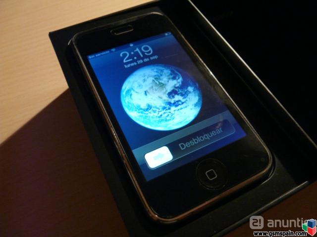 Iphone 3G 8GB Negro con funda dura e I-smartphone