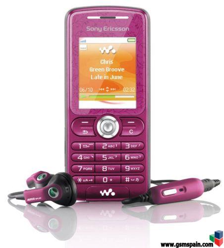 Vendo Sony Ericsson W200i Rosa Libre NUEVO A ESTRENAR