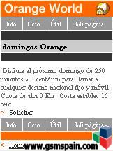 Domingos Orange 16/Noviembre