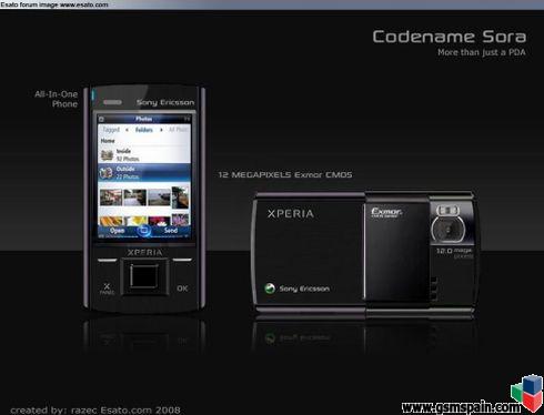 Sony Ericsson c905  en vodafone   8 Megapixel 