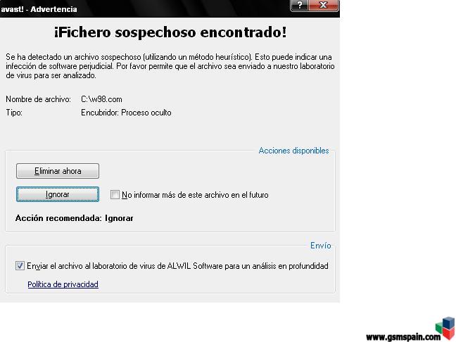 AYUDA.... Como puedo eliminar el Avast ?