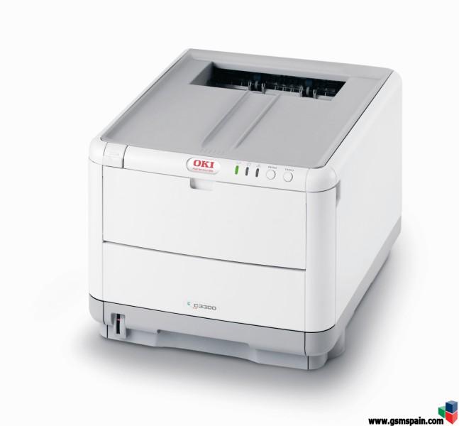 Impresora laser color Oki C3300 impoluta...... barata !!!