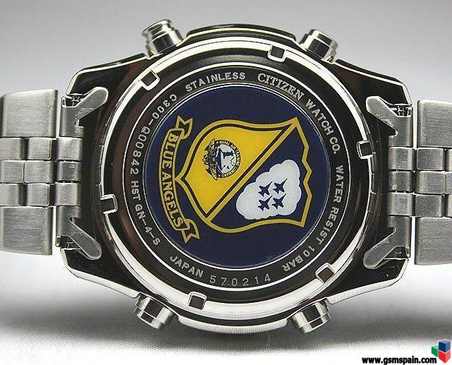 !! ULTIMA OPORTUNIDAD !! RELOJ CITIZEN Navihawk Blue Angels JN0040-58L --Espectacular