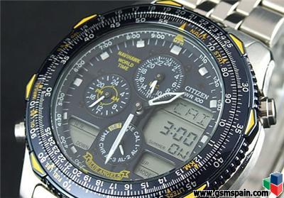 !! ULTIMA OPORTUNIDAD !! RELOJ CITIZEN Navihawk Blue Angels JN0040-58L --Espectacular