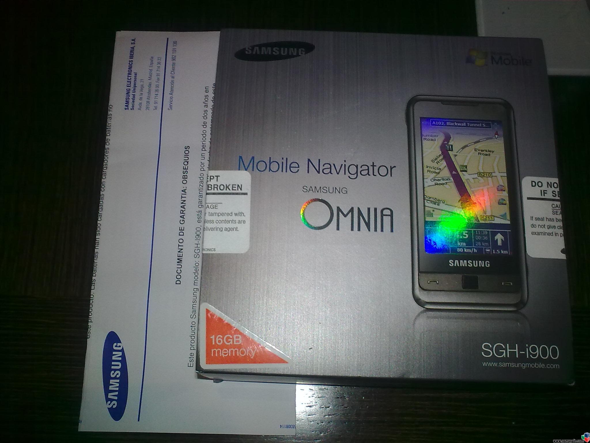 Vendo 320 Euros Samsung Sgh- I900 Omnia 16gb Nuevo Libre Origen Sin Estrenar