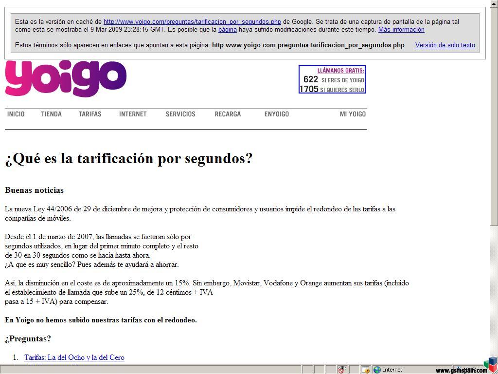 subida En Yoigo!!