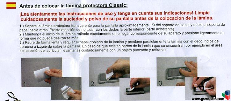 Protectores Pantalla 5800 y C905