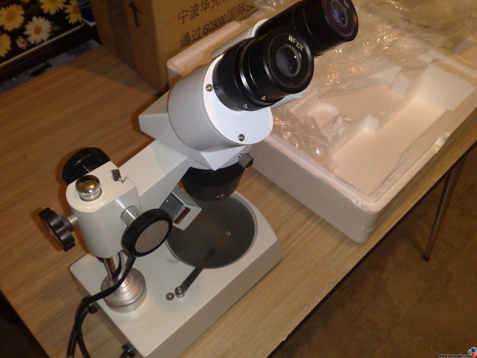 [VENDO] microscopio profesional  con dos lentes 20x y 40x   39€ envio incluido FOTO