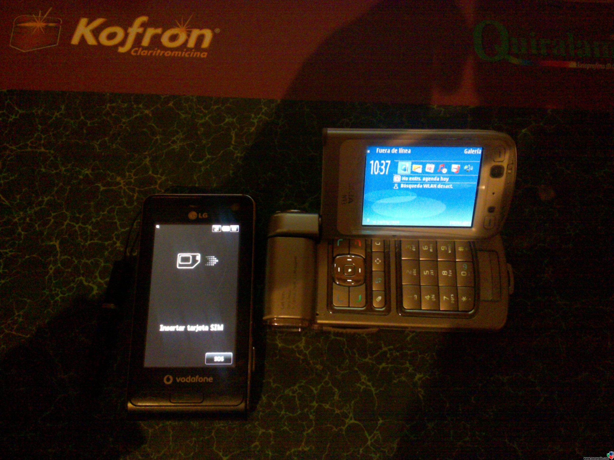Nokia n93 y Lg viewty