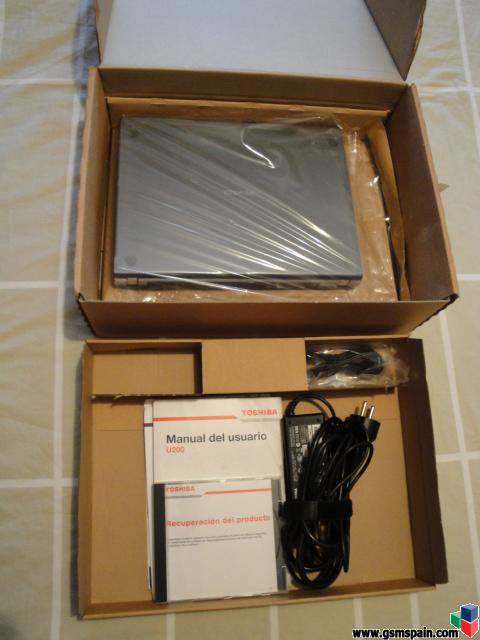 Vendo portatil Toshiba Satellite U200-141 (12")