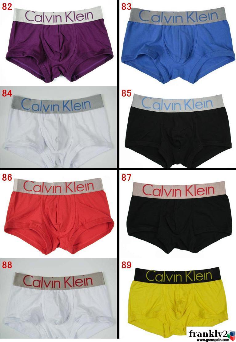 tallas calzoncillos calvin klein