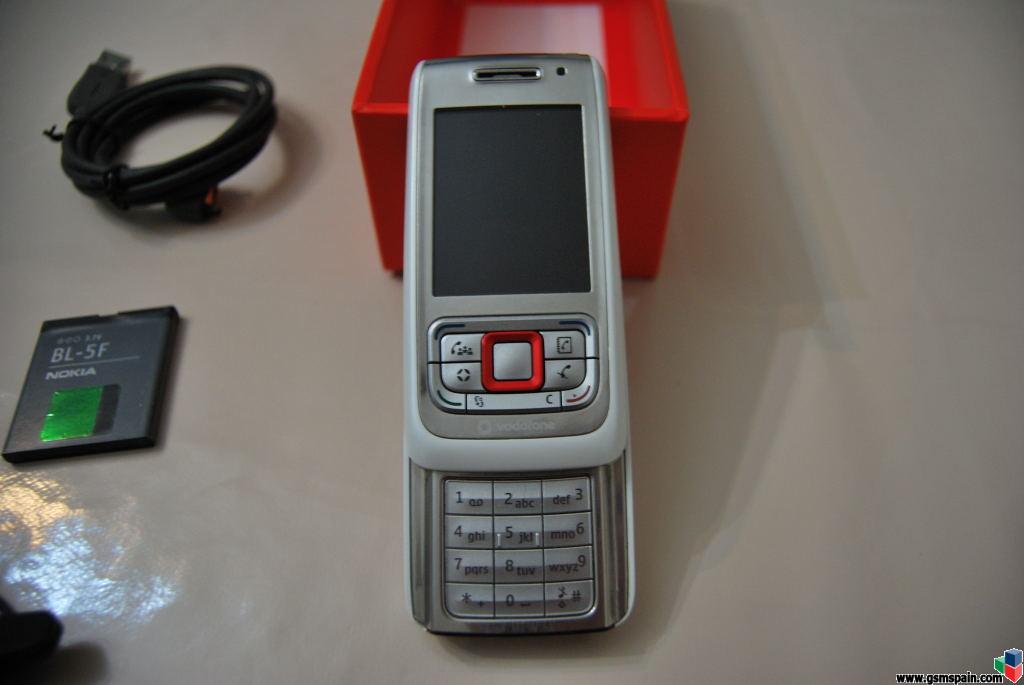 Vendo Nokia E65 Blanco Internet Edition Vodafone.