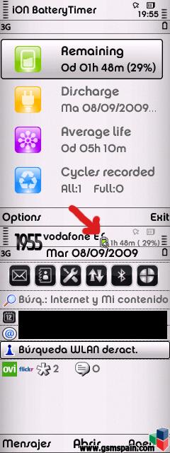 Capree iON BatteryTimer v1.02 S60v3 SymbianOS9.x Unsigned Cr@ck3d-TgSPDA