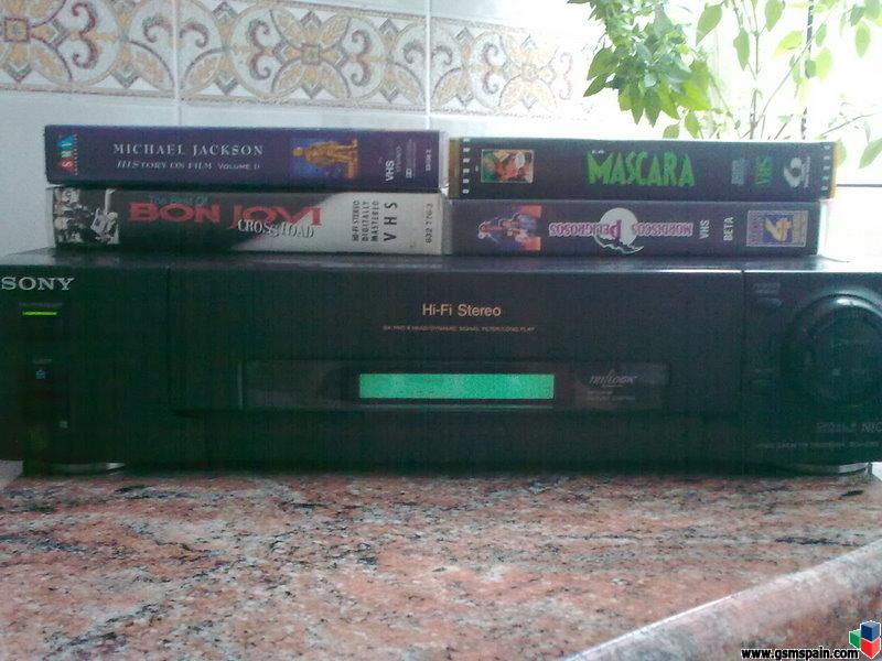 Video grabador  SONY SLV-E80 HIFI STEREO VHS Trilogic