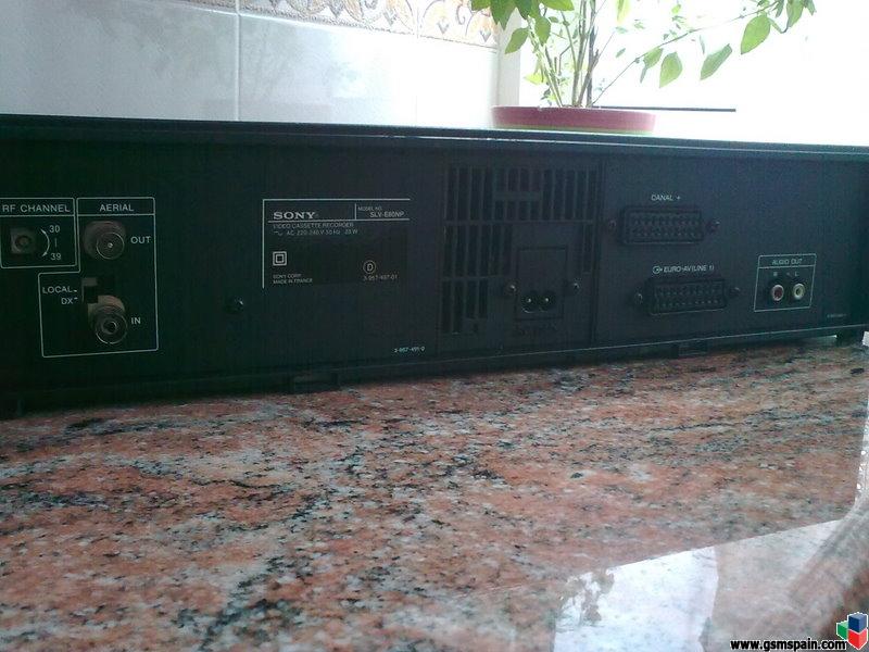 Video grabador  SONY SLV-E80 HIFI STEREO VHS Trilogic