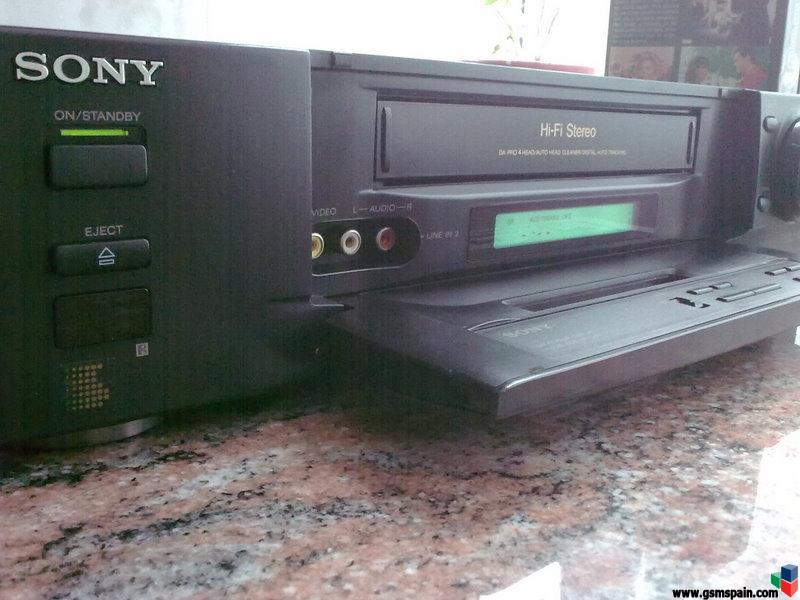 Video grabador  SONY SLV-E80 HIFI STEREO VHS Trilogic