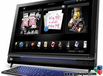 Vendo  PC de sobremesa HP TouchSmart IQ500.es TACTIL 850 Euros