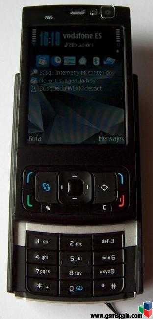 Carcasas Nokia N95 Negra Con Tacto De Goma. Ultimas unidades. !!! 9 !!!
