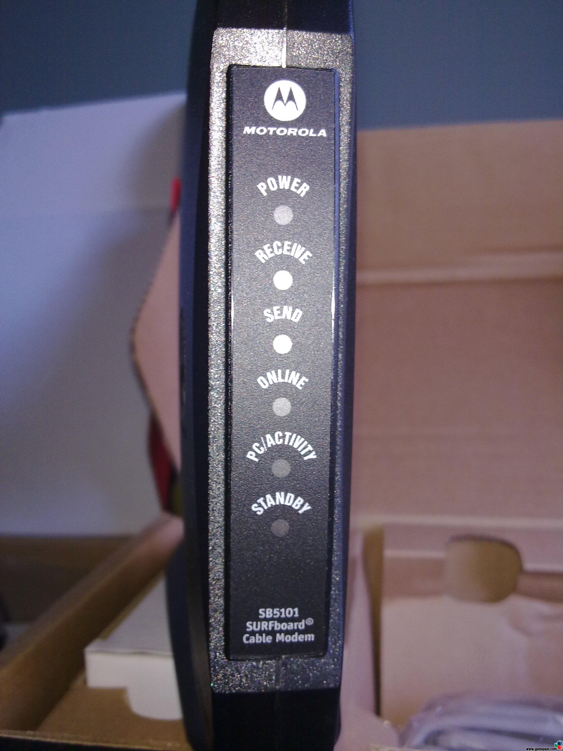 vendo CABLE-MODEM ROUTER WIFI THOMSON TCW710 + regalo