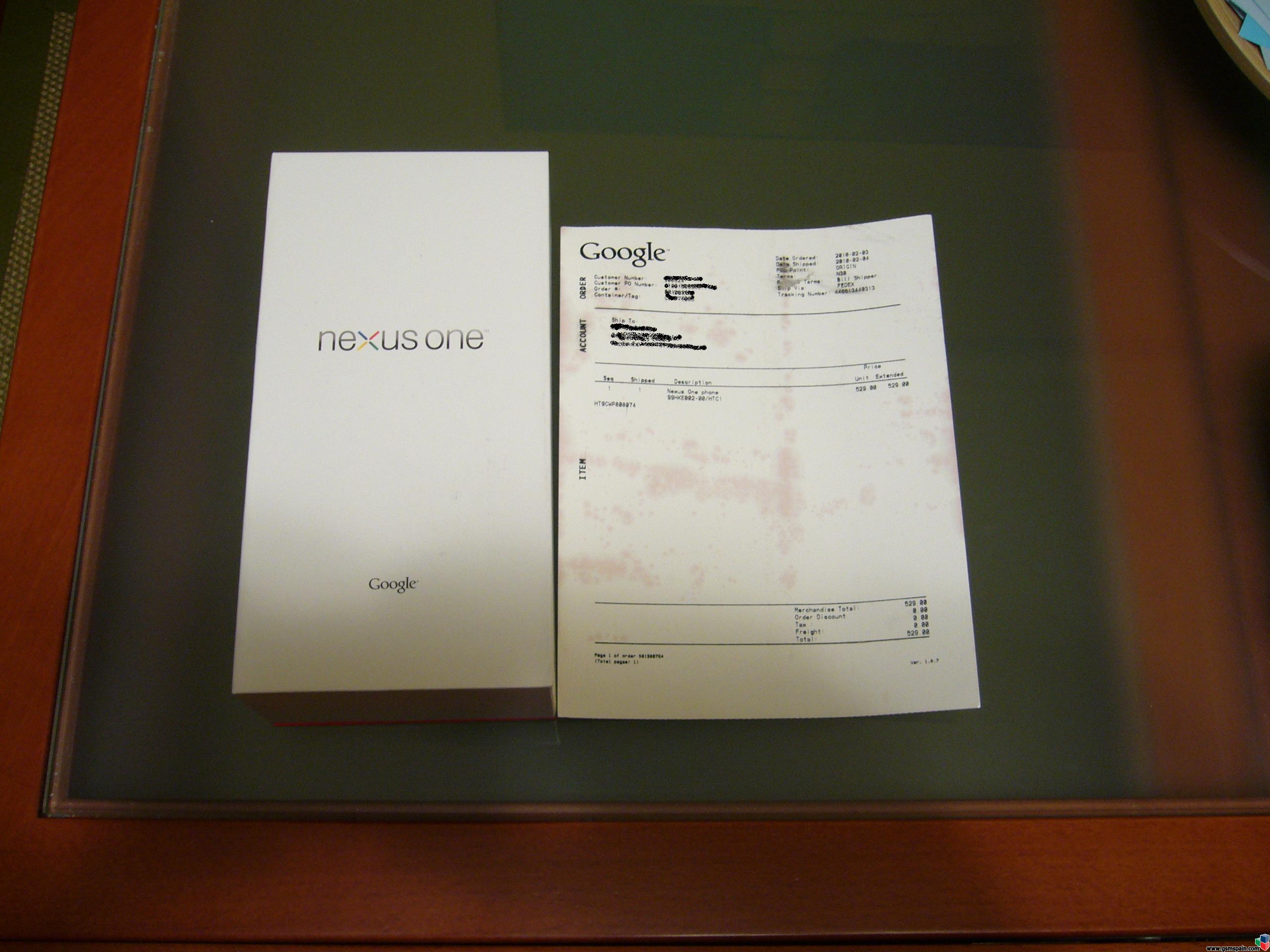 Nexus One de Google 560